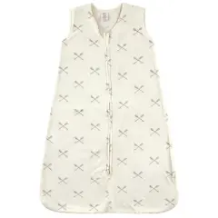 Touched by Nature Baby Boy Organic Cotton Sleeveless Wearable Sleeping Bag, Sack, Blanket, Arrow