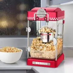 Great Northern Popcorn 2.5 oz. Little Bambino Tabletop Retro Popcorn Maker Machine - Red