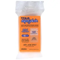 T.Taio Esponjabon Bar Soap - Anti-Acne - 4.2oz