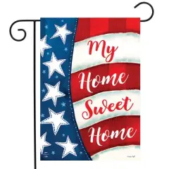 Briarwood Lane Everyday Double Sided Garden Flag 18x12.5 For Outdoor My Home Sweet Home Garden Flag Flag Garden Flag Flags For Outside