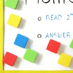 Juvale 24 Pack Magnetic Mini Dry Erase Erasers for Classroom, Whiteboard 4 Colors, 1.96 x .74 In