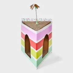 Birthday Slice Novelty Cat Scratcher - 15.5" - Boots & Barkley&trade;