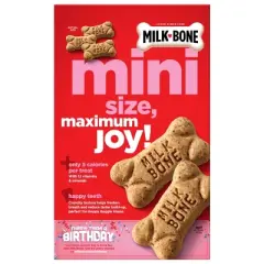 Milk-Bone Original Mini Dry Dog Treats Biscuits Beef Flavor - 15oz