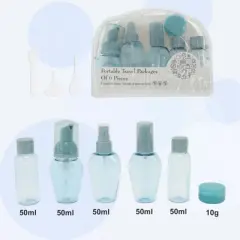 Unique Bargains Reusable Travel Container Set 10 Pcs