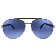 Marc Jacobs MARC 341/S KB7 Womens Aviator Sunglasses Black Gold 60mm