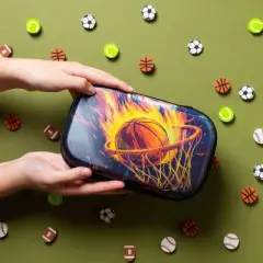 ZIPIT 3D Lenticular Pencil Case, Pencil Box for Boys