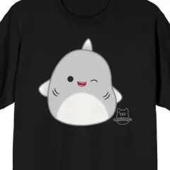 Squishmallows Gordon Crew Neck Short Sleeve Black Adult T-shirt