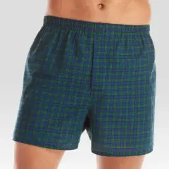 Hanes Men's Tartan Plaid Woven Boxer Shorts 5pk - Assorted Colors