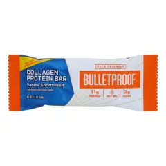 Bulletproof Collagen Bar Vanilla Shortbread - Case of 12/1.4 oz