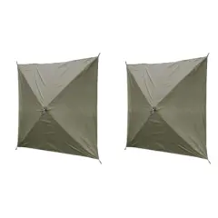 Clam Quick Set Screen Hub Green Tent Wind & Sun Panels, Accessory Only