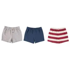 Chick Pea Baby Boy Clothes Newborn Shorts Value Pack 3 PC Set