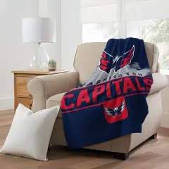 NHL Washington Capitals Micro Throw Blanket
