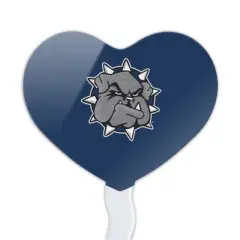 Southwestern Oklahoma State University Primary Logo Heart Love Cupcake Picks Toppers Decoration Set of 6