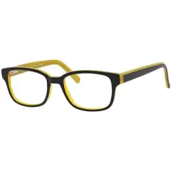 Ernest Hemingway Designer Reading Glasses H4689-BKY in Black Yellow 49mm
