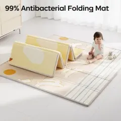 Bc Babycare Double-Sided Baby Playmat Thickened Padding Toddler Kids Folding Playmat