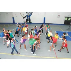 Sportime 6-Team Pursuit Ball Game, Set of 6 Goals and 72 Balls