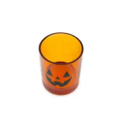 9.6 oz Lowball Glass Jack-O-Lantern - Bullseye's Playground&trade;