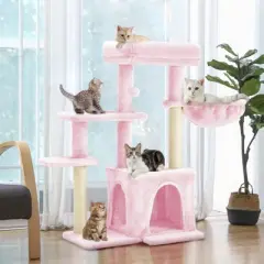 EROMMY Cat Tree, Multi-level Cat Tower for Indoor Cats
