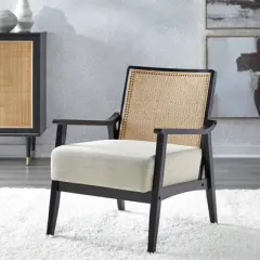 Hannah Wood Frame Armchair - Lifestorey