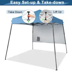 Karl Home | 8 Ft. W x 8 Ft. D Metal Pop-up Canopy