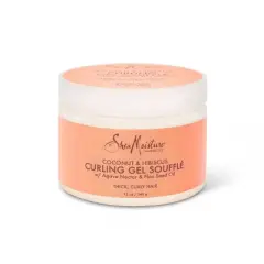 SheaMoisture Coconut and Hibiscus Curling Gel For Thick Curly Hair - 12oz