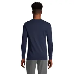 Lands' End Men's Knit Rib Pajama Henley