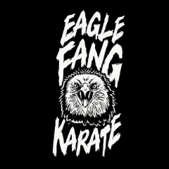 Cobra Kai Eagle Fang Karate Graphic Crew Neck Long Sleeve Black Youth Sweatshirt