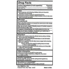 Calmol 4 Astringent & Protectant Hemorrhodial Suppositories, 12 Count