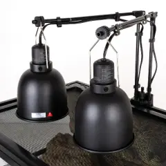 REPTI ZOO Reptile Light Fixture 2 Packs 5.5 Inch