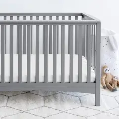 Fitted Crib Sheet - Hydro-Brushed Microfiber by Bare Home