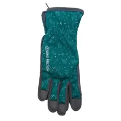 Zero Friction - One Size Fits All - Microfiber - Gardening Gloves - Green