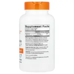 Doctor's Best Natural Vitamin K2 MK-7 , 45 mcg, 180 Veggie Caps
