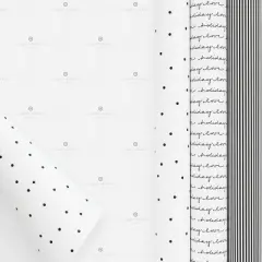 Black and White Gift Wrap Trio - Sugar Paper&trade;+ Target