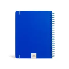 Papier 150pg Ruled Notebook 11"x8.5" Spiral Typographic: College Ruled Journal, Hard Cover, Adult Stationery