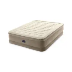 Intex Ultra Plush&nbsp;20" Queen Air Mattress with 120V Internal Pump