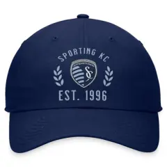 MLS Sporting Kansas City Relaxed Fit Hat: Cotton Baseball Cap, Small Size