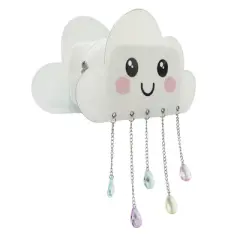Bioworld Cute Cloud with Jewel Charms Clear Mini Backpack
