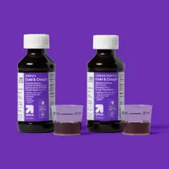 Children's Multi-Symptom Day & Night Cold Relief Syrup - Grape - 2pk/8 fl oz - up&up&trade;