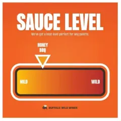 Buffalo Wild Wings Honey BBQ Sauce, 12 fl oz (Pack of 3)