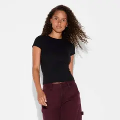 Women's Short Sleeve Crewneck ButterBliss T-Shirt - Wild Fable&trade;