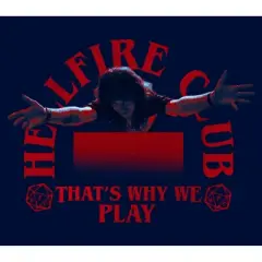 Boy's Stranger Things Eddie Munson Hellfire Club That's Why We Play T-Shirt