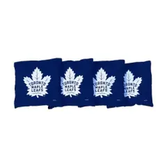 NHL Toronto Maple Leafs Corn-Filled Cornhole Bags Blue - 4pk