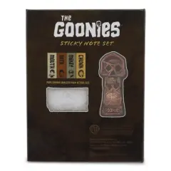 Silver Buffalo The Goonies "Never Say Die" Treasure Map Sticky Note and Tab Box Set