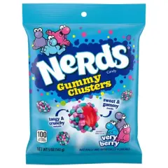 Nerds Candy Gummy Clusters Very Berry - 5oz