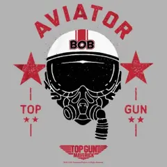 Boy's Top Gun: Maverick Aviator Bob Helmet T-Shirt