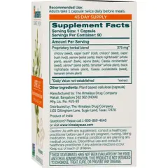 Himalaya LiverCare for Total Liver Support, Cleanse and Detox 375 mg, 180 Capsules, 90 Day Supply