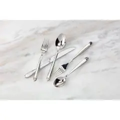 Stainless Steel Scoop Silverware Set - Fortessa Tableware Solutions