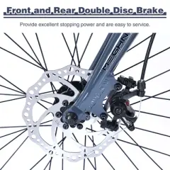 VASIP "20" Lightweight Aluminum Folding Bike - 7-Speed Portable City Commuter for Urban Adults, Compact Design,White