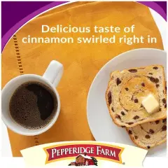 Pepperidge Farm Raisin Cinnamon  Swirl Breakfast Bread - 16oz