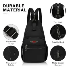 NEW YORK XPRESS BP-8610 Sling Bags, Waterproof Crossbody Single or Double Shoulder 16"